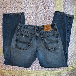 Lucky Brand Straight Leg Jeans in Medium Blue Indigo